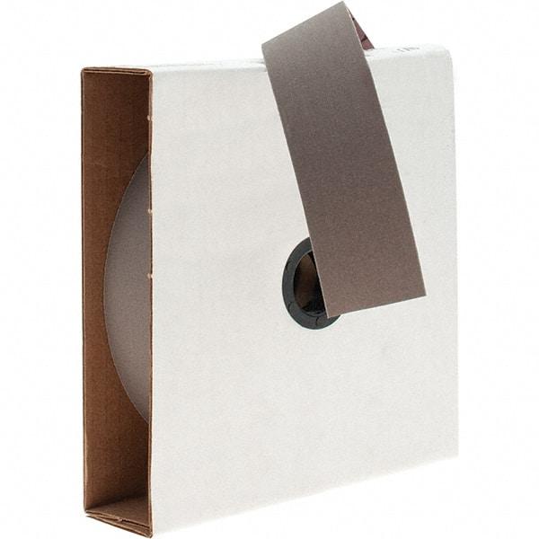 Standard Abrasives - 1-1/2 Inches Wide, 400 Grit Aluminum Oxide Shop Roll - 50 Yards Long, Super Fine Grade, J Weighted Backing - Industrial Tool & Supply