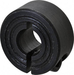 Climax Metal Products - 7mm Bore, Steel, One Piece Clamp Collar - 3/4" Outside Diam - Industrial Tool & Supply