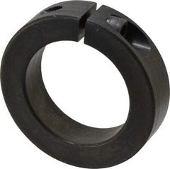 Climax Metal Products - 40mm Bore, Steel, One Piece Clamp Collar - 2-3/8" Outside Diam - Industrial Tool & Supply