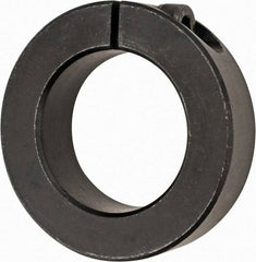 Climax Metal Products - 45mm Bore, Steel, One Piece Clamp Collar - 2-7/8" Outside Diam - Industrial Tool & Supply