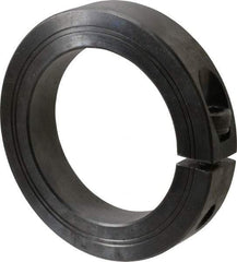 Climax Metal Products - 70mm Bore, Steel, One Piece Clamp Collar - 4" Outside Diam - Industrial Tool & Supply