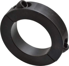 Climax Metal Products - 1-15/16" Bore, Steel, Two Piece Shaft Collar - 3" Outside Diam, 11/16" Wide - Industrial Tool & Supply