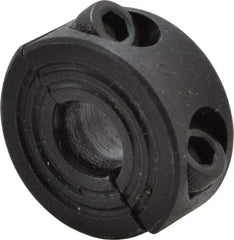 Climax Metal Products - 7mm Bore, Steel, Two Piece Shaft Collar - 3/4" Outside Diam - Industrial Tool & Supply