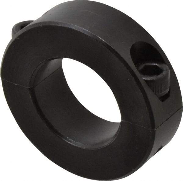 Climax Metal Products - 28mm Bore, Steel, Two Piece Shaft Collar - 2" Outside Diam - Industrial Tool & Supply