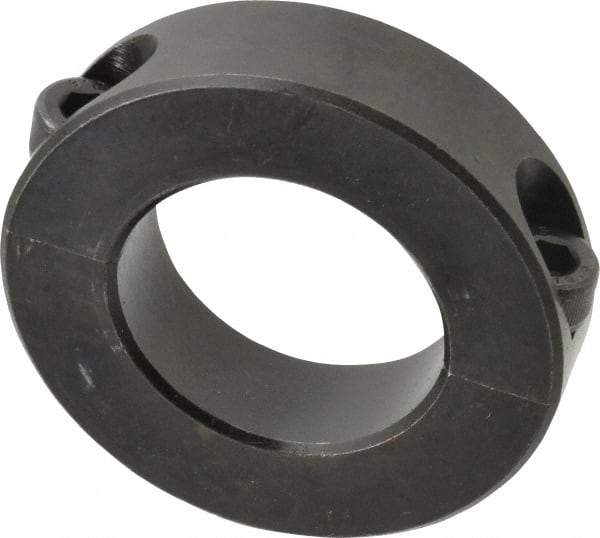 Climax Metal Products - 42mm Bore, Steel, Two Piece Shaft Collar - 2-7/8" Outside Diam - Industrial Tool & Supply