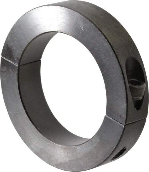 Climax Metal Products - 65mm Bore, Steel, Two Piece Shaft Collar - 3-3/4" Outside Diam - Industrial Tool & Supply