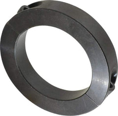 Climax Metal Products - 75mm Bore, Steel, Two Piece Shaft Collar - 4-1/4" Outside Diam - Industrial Tool & Supply