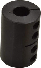 Climax Metal Products - 5/8" Inside x 1-1/2" Outside Diam, Rigid Coupling without Keyway - 2-1/4" Long - Industrial Tool & Supply