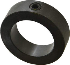 Climax Metal Products - 2" Bore, Steel, Set Screw Shaft Collar - 3" Outside Diam, 7/8" Wide - Industrial Tool & Supply