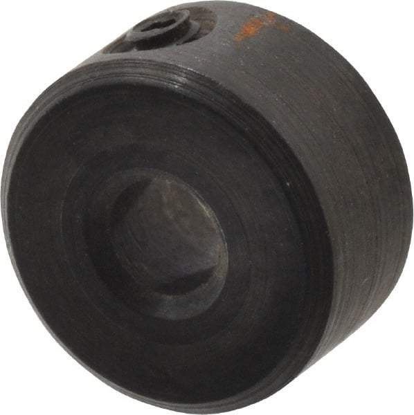 Climax Metal Products - 3mm Bore, Steel, Set Screw Shaft Collar - 3/8" Outside Diam - Industrial Tool & Supply