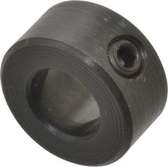 Climax Metal Products - 8mm Bore, Steel, Set Screw Shaft Collar - 5/8" Outside Diam - Industrial Tool & Supply