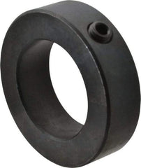 Climax Metal Products - 35mm Bore, Steel, Set Screw Shaft Collar - 2-1/4" Outside Diam - Industrial Tool & Supply