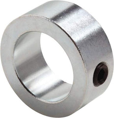 Climax Metal Products - 3/32" Bore, Steel, Set Screw Shaft Collar - 3/8" Outside Diam, 3/16" Wide - Industrial Tool & Supply