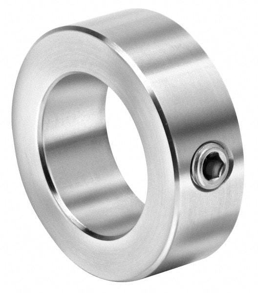 Climax Metal Products - 4-7/16" Bore, Steel, Set Screw Shaft Collar - 5-1/2" Outside Diam, 1-1/8" Wide - Industrial Tool & Supply