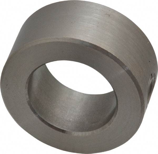 Climax Metal Products - 3/4" Bore, Stainless Steel, Set Screw Shaft Collar - 1-1/4" Outside Diam, 9/16" Wide - Industrial Tool & Supply