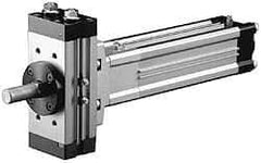 SMC PNEUMATICS - 32mm Bore, 180° Rotation, Air Actuator - 101.5 Max psi - Industrial Tool & Supply