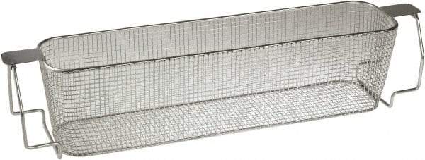 CREST ULTRASONIC - Stainless Steel Parts Washer Basket - 5.177" High, Use with Parts Washers - Industrial Tool & Supply