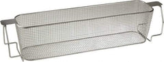 CREST ULTRASONIC - Stainless Steel Parts Washer Basket - 5.177" High, Use with Parts Washers - Industrial Tool & Supply