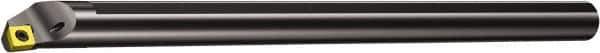 Sandvik Coromant - 30.5mm Min Bore Diam, 12" OAL, 1" Shank Diam, E-SCLC Indexable Boring Bar - CCMT 32.52 Insert, Screw Clamping Holding Method - Industrial Tool & Supply