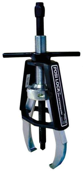 Posi Lock Puller - 7" Spread, 6 Ton Capacity, Puller - 6" Reach, 13" Long, For Bearings, Gears & Pulleys - Industrial Tool & Supply