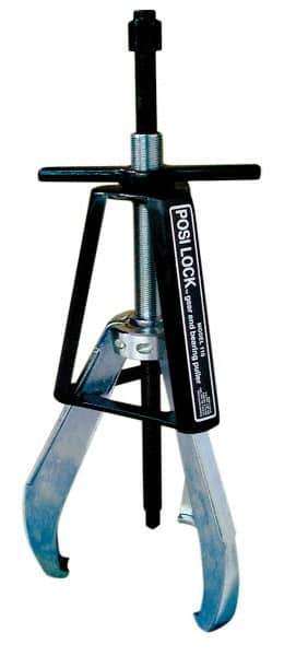 Posi Lock Puller - 15" Spread, 20 Ton Capacity, Puller - 9.67" Reach, 20" Long, For Bearings, Gears & Pulleys - Industrial Tool & Supply