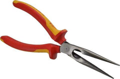 Knipex - 8" OAL, Cutting Pliers - 2-15/16" Jaw Length x 11/16" Jaw Width - Industrial Tool & Supply