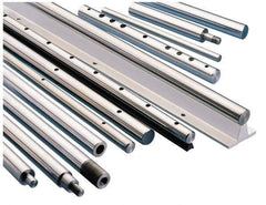 Thomson Industries - 1/2" Diam, 54" Long, Stainless Steel Standard Round Linear Shafting - 50-55C Hardness, .4995/.4990 Tolerance - Industrial Tool & Supply