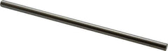 Thomson Industries - 1/4" Diam, 6" Long, Steel Standard Round Linear Shafting - 60-65C Hardness, .2495/.2490 Tolerance - Industrial Tool & Supply