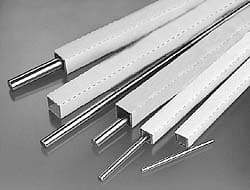 Thomson Industries - 40mm Diam, 20" Long, Steel Annealed End Round Linear Shafting - 60C Hardness - Industrial Tool & Supply