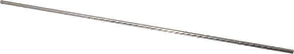 Thomson Industries - 1/4" Diam, 18" Long, Steel Standard Round Linear Shafting - 60-65C Hardness, .2495/.2490 Tolerance - Industrial Tool & Supply
