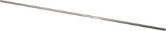 Thomson Industries - 1/4" Diam, 18" Long, Steel Standard Round Linear Shafting - 60-65C Hardness, .2495/.2490 Tolerance - Industrial Tool & Supply