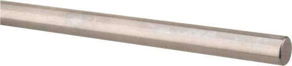 Thomson Industries - 1/4" Diam, 3' Long, Steel Standard Round Linear Shafting - 60-65C Hardness, .2495/.2490 Tolerance - Industrial Tool & Supply