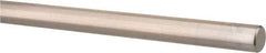 Thomson Industries - 1/4" Diam, 5' Long, Steel Standard Round Linear Shafting - 60-65C Hardness, .2495/.2490 Tolerance - Industrial Tool & Supply