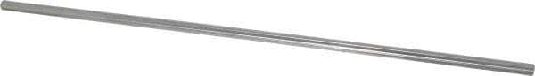 Thomson Industries - 3/8" Diam, 18" Long, Steel Standard Round Linear Shafting - 60-65C Hardness, .3745/.3740 Tolerance - Industrial Tool & Supply