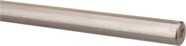 Thomson Industries - 3/8" Diam, 3' Long, Steel Standard Round Linear Shafting - 60-65C Hardness, .3745/.3740 Tolerance - Industrial Tool & Supply