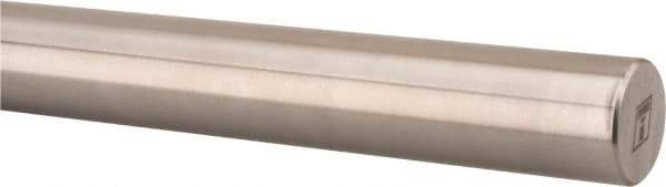 Thomson Industries - 1/2" Diam, 18" Long, Steel Standard Round Linear Shafting - 60-65C Hardness, .4995/.4990 Tolerance - Industrial Tool & Supply