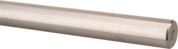 Thomson Industries - 1/2" Diam, 3' Long, Steel Standard Round Linear Shafting - 60-65C Hardness, .4995/.4990 Tolerance - Industrial Tool & Supply