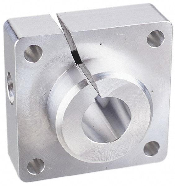 Thomson Industries - 1-1/4" Diam, Aluminum Alloy Shaft Support - Plain Shafting - Industrial Tool & Supply
