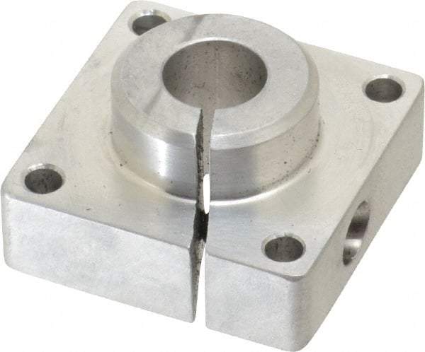 Thomson Industries - 1/2" Diam, Aluminum Alloy Shaft Support - Plain Shafting - Industrial Tool & Supply