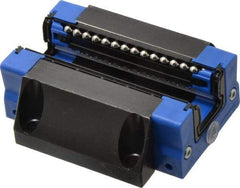 Thomson Industries - 71.5mm L x 63mm W x 25.5mm H, 40mm Transverse Hole Spcg, 53mm Lateral Hole Spcg, Standard Ball Carriage - 21.5mm Overhang, M6 Hole, 30" High Assembly - Industrial Tool & Supply