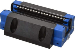 Thomson Industries - 87.5mm L x 63mm W x 25.5mm H, 40mm Transverse Hole Spcg, 53mm Lateral Hole Spcg, Standard Long Ball Carriage - 21.5mm Overhang, M6 Hole, 30" High Assembly - Industrial Tool & Supply