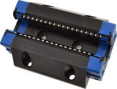 Thomson Industries - 137.1mm L x 100mm W x 41mm H, 62mm Transverse Hole Spcg, 82mm Lateral Hole Spcg, Standard Long Ball Carriage - 33mm Overhang, M10 Hole, 48" High Assembly - Industrial Tool & Supply