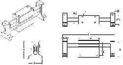 Thomson Industries - Manually Driven Linear Motion System - 12" Long x 4" Wide - Industrial Tool & Supply
