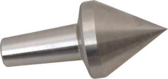 Riten - 2MT & 3MT Taper, 1" Point Diam, Hardened Tool Steel Lathe Standard Point - 1-3/16" OAL - Industrial Tool & Supply