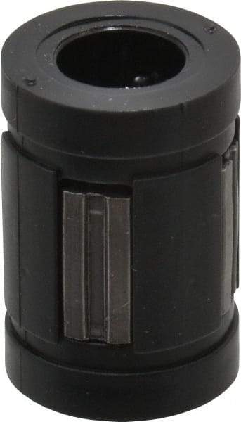 Thomson Industries - 1/4" ID, 60 Lb Dynamic Load Capacity, Closed Linear Bearing - 1/2" OD - Industrial Tool & Supply