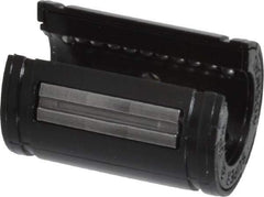 Thomson Industries - 1/2" ID, 180 Lb Dynamic Load Capacity, Open Linear Bearing - 7/8" OD - Industrial Tool & Supply