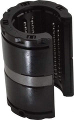 Thomson Industries - 1" ID, 1,900 Lb Dynamic Load Capacity, Open Linear Bearing - 1-9/16" OD - Industrial Tool & Supply