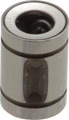 Thomson Industries - 1/4" ID, 19 Lb Dynamic Load Capacity, Closed Linear Bearing - 1/2" OD - Industrial Tool & Supply