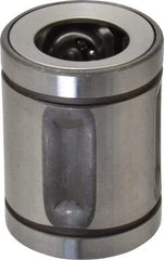 Thomson Industries - 5/8" ID, 150 Lb Dynamic Load Capacity, Closed Linear Bearing - 1-1/8" OD - Industrial Tool & Supply