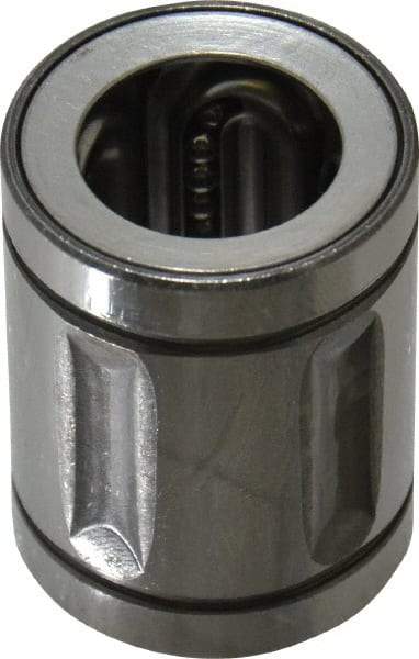 Thomson Industries - 3/4" ID, 200 Lb Dynamic Load Capacity, Closed Linear Bearing - 1-1/4" OD - Industrial Tool & Supply